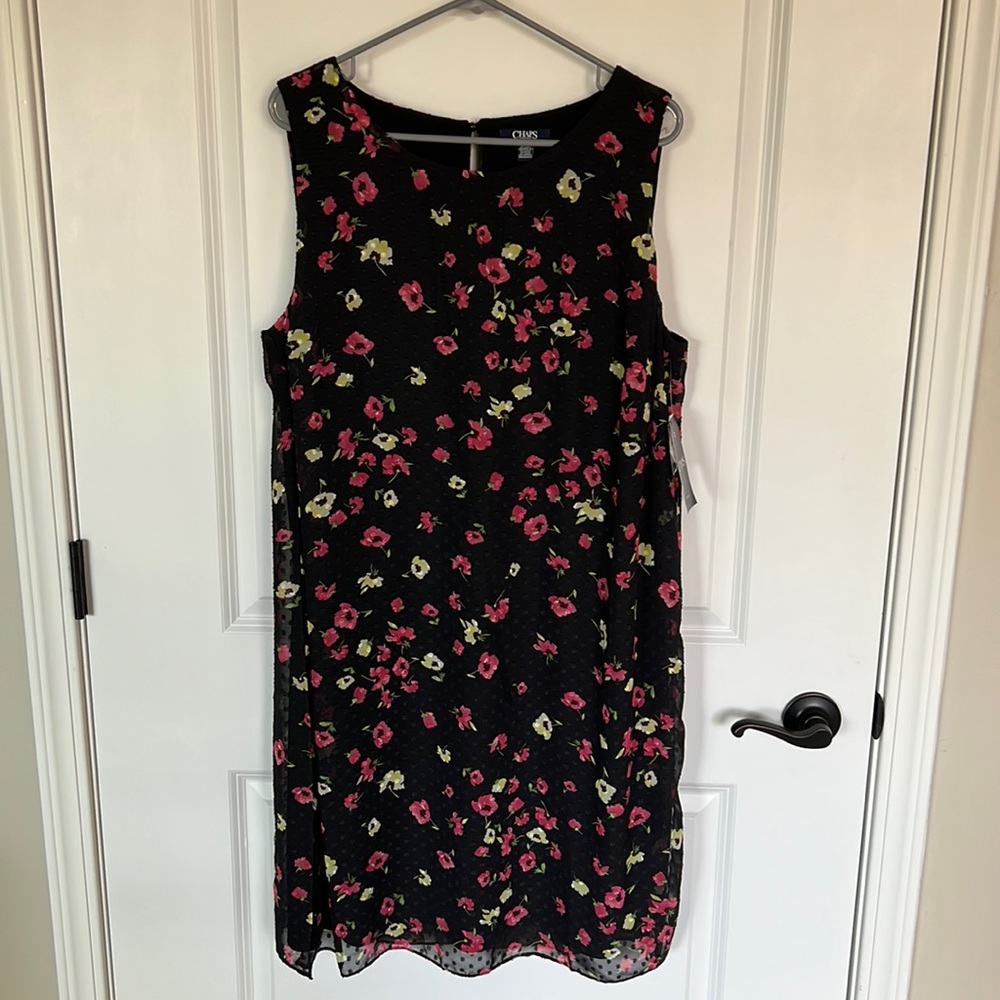 NWT Chaps Floral Dress.
